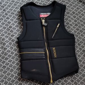 Ronix Black & Gold Wake Vest Jacket